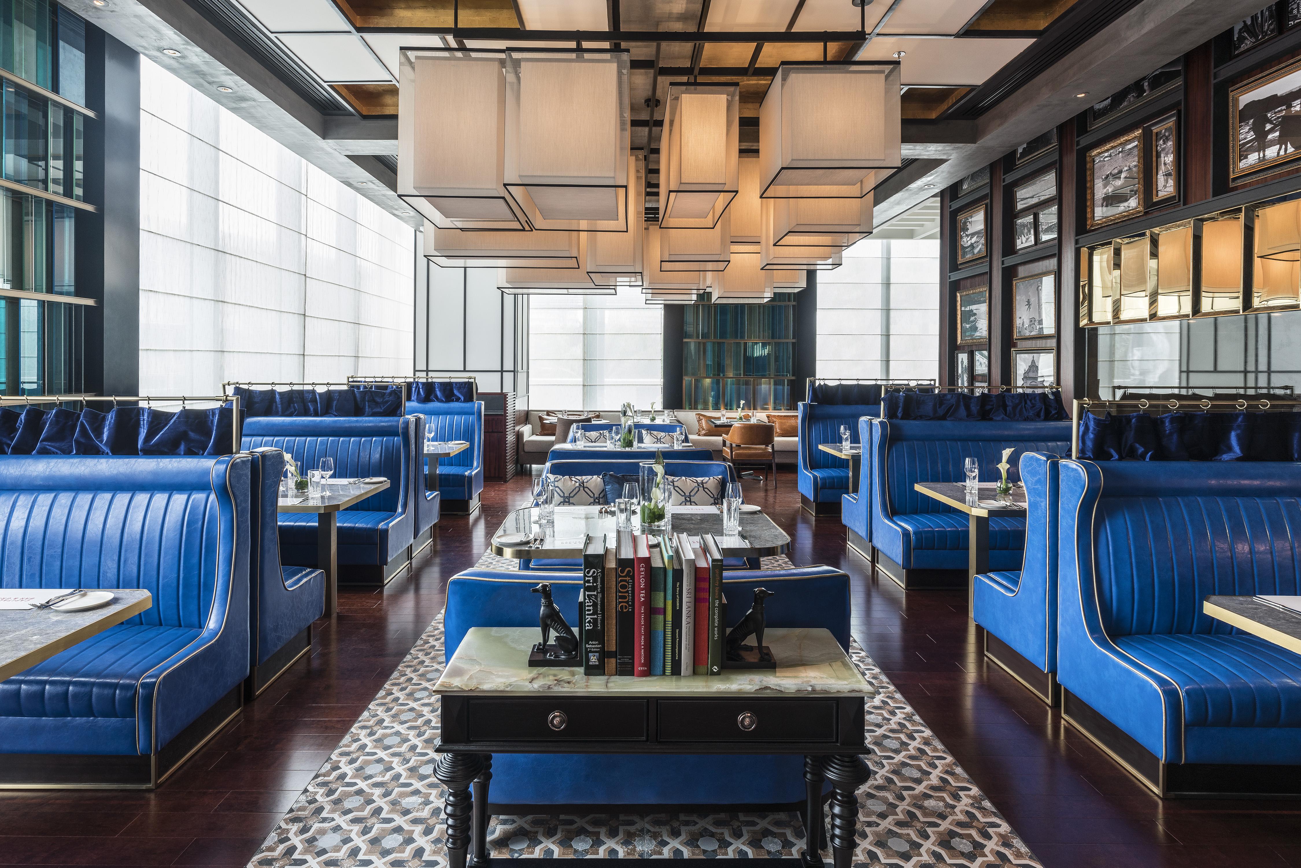 Shangri-La كولمبو المظهر الخارجي الصورة The interior of the restaurant