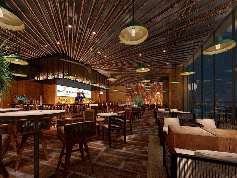 Shangri-La كولمبو المظهر الخارجي الصورة The interior of the restaurant